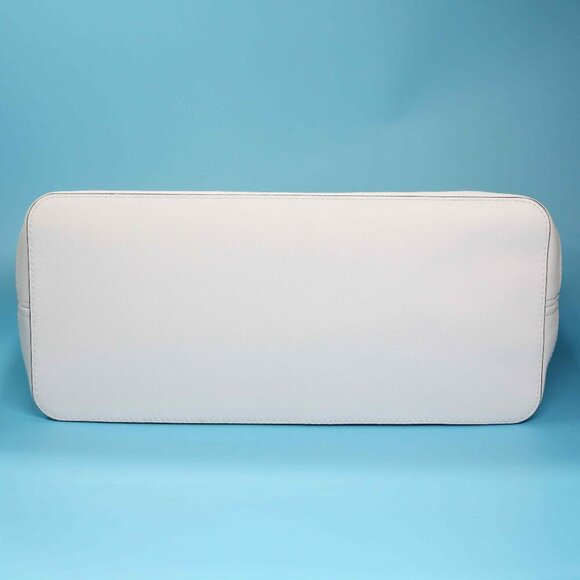 NWT Michael Kors Jet Set Travel Large Saffiano Leather Tote, Optic White - Picture 6 of 10